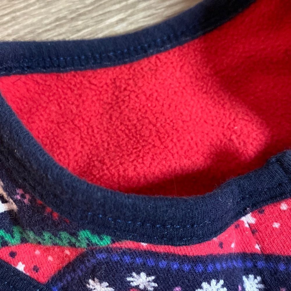 Gnome Fleece Dog Christmas Vest Coat - Picture 3 of 11
